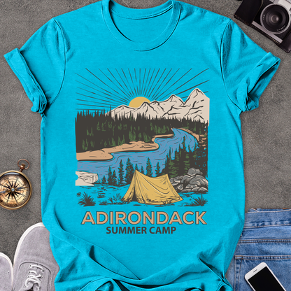 Adirondack Summer Camp | Softstyle T-Shirt | Travel Tee