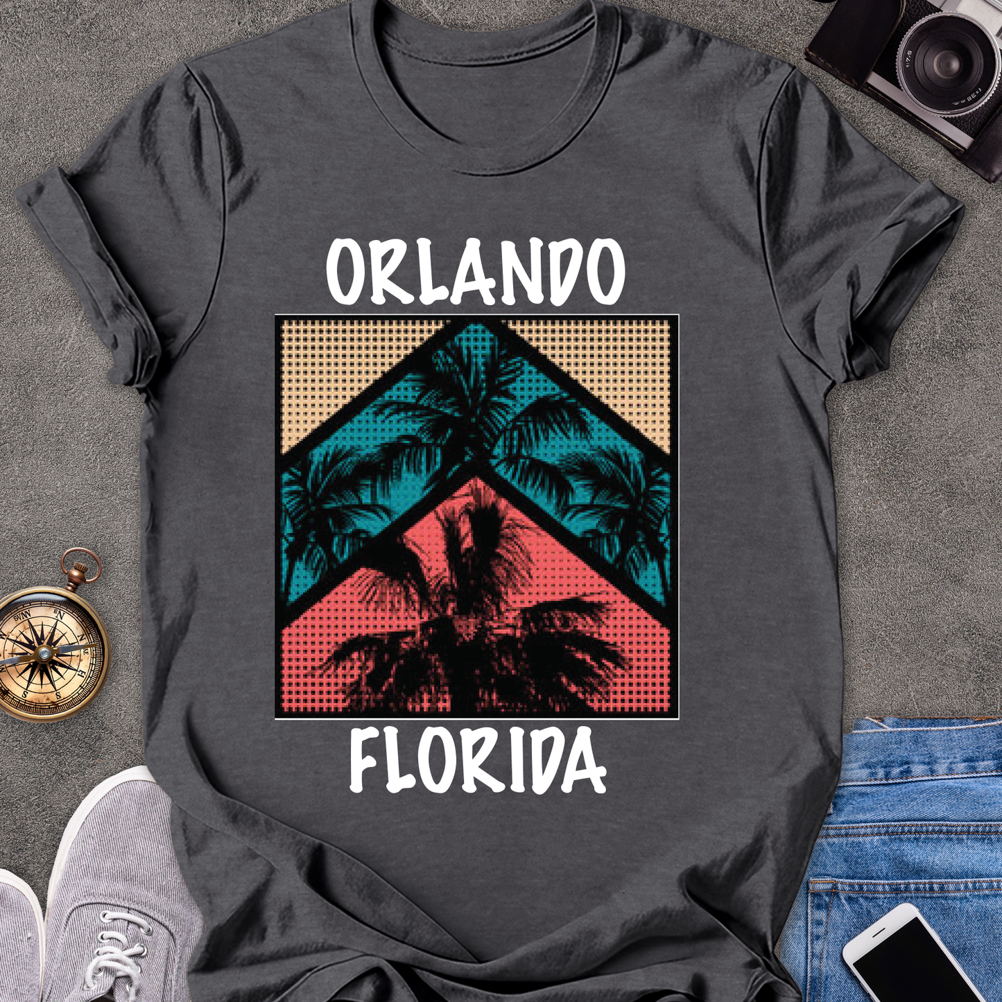 Orlando Florida| Unisex Softstyle T-Shirt | Florida Travel Tee