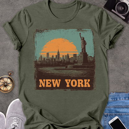 New York | Unisex Softstyle T-Shirt | New York City Travel Tee