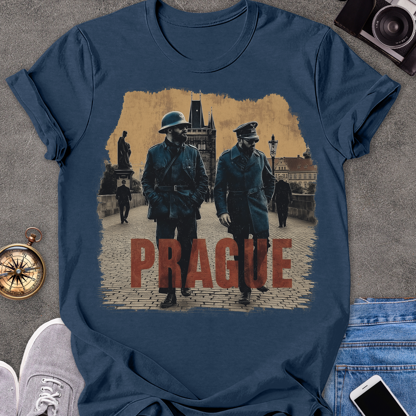 Prague | Softstyle T-Shirt | Czech Republic Travel Tee