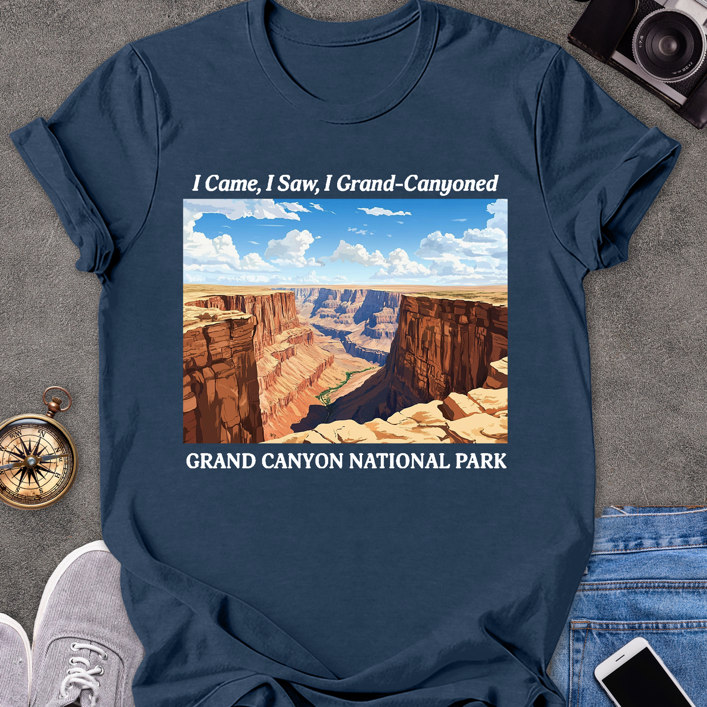 I Came, I Saw, I Grand-Cayoned | Unisex Softstyle T-Shirt | Grand Cayon National Park Tee