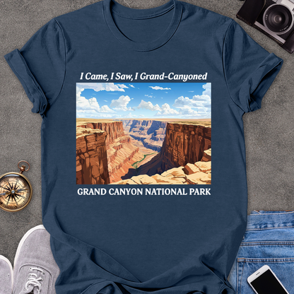 I Came, I Saw, I Grand-Cayoned | Unisex Softstyle T-Shirt | Grand Cayon National Park Tee