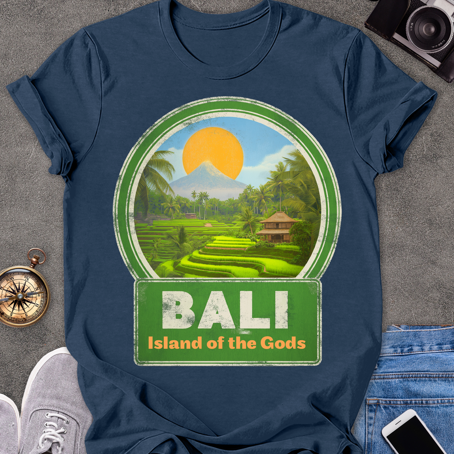Bali, Island of the Gods | Unisex Softstyle T-Shirt | Bali Travel Tee