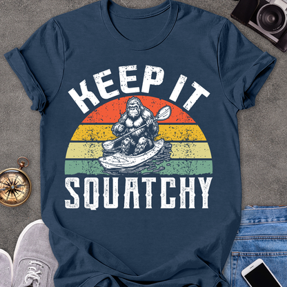 Keep It Squatchy| Unisex Softstyle T-Shirt | Bigfoot Travel Tee