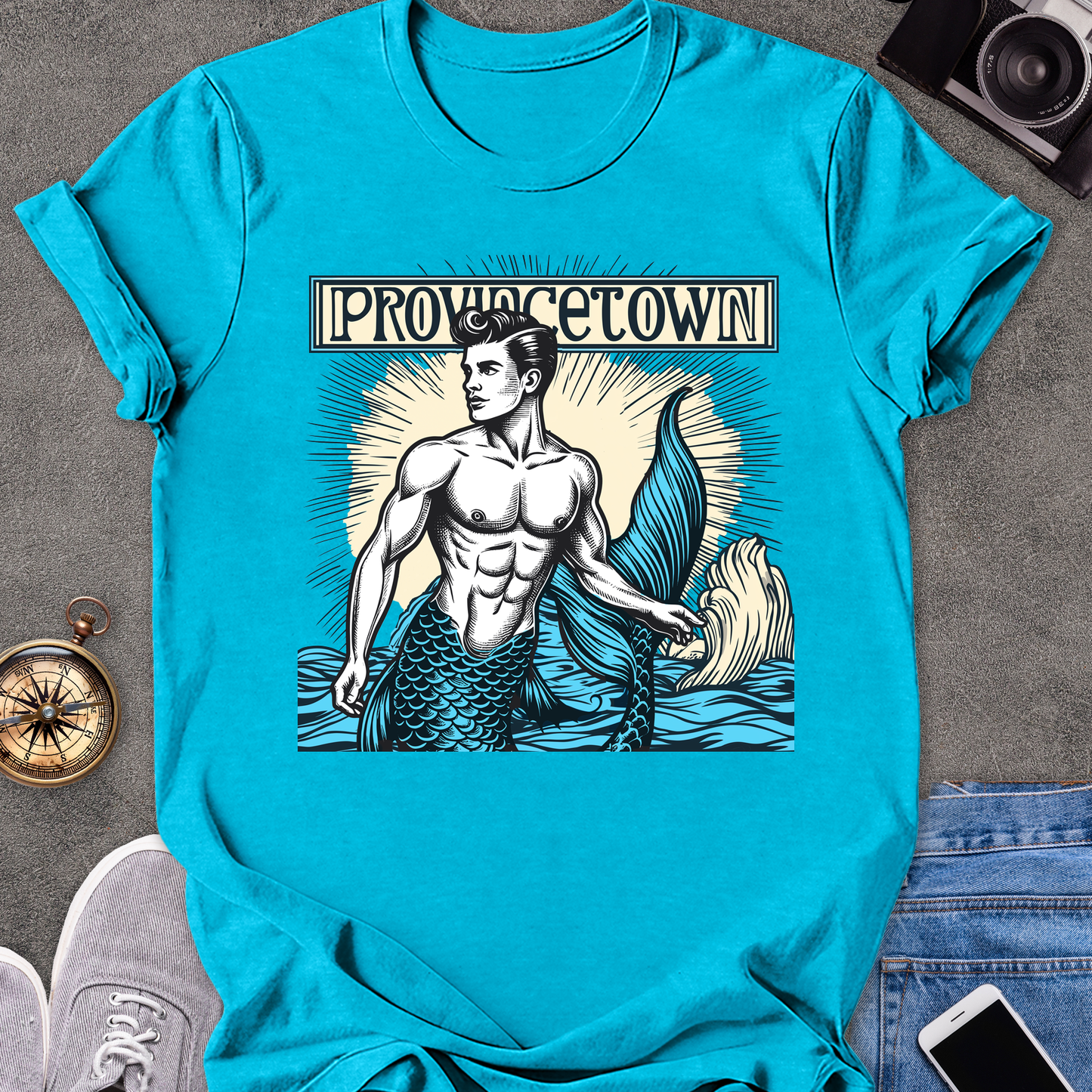 Provincetown| Unisex Softstyle T-Shirt | Cape Cod Travel Tee