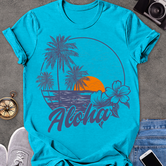 Aloha | Unisex Softstyle T-Shirt | Hawaii Travel Tee