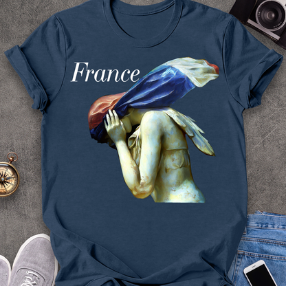French | French Flag Travel Tee