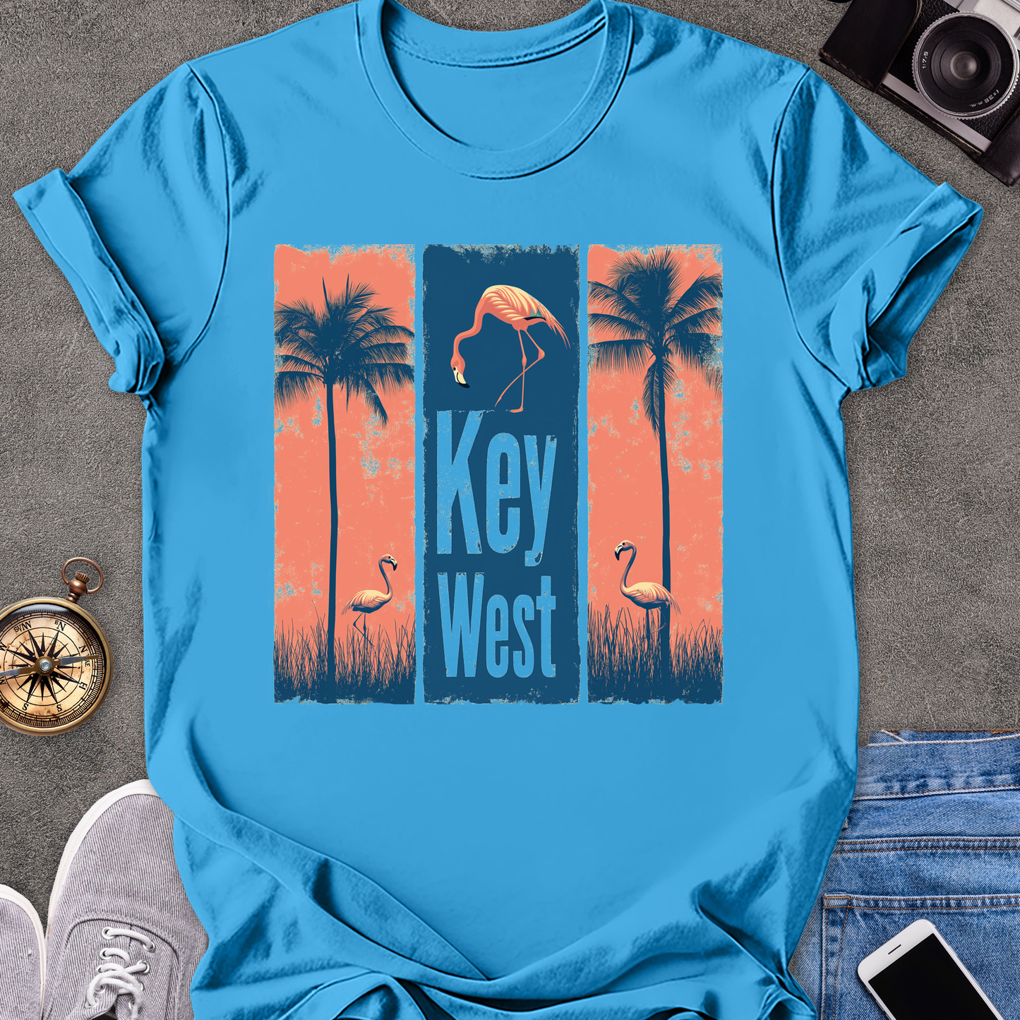 Key West| Unisex Softstyle T-Shirt | Florida Travel Tee