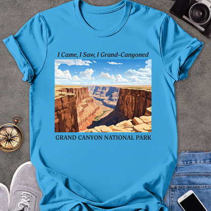 I Came, I Saw, I Grand-Cayoned | Unisex Softstyle T-Shirt | Grand Cayon National Park Tee