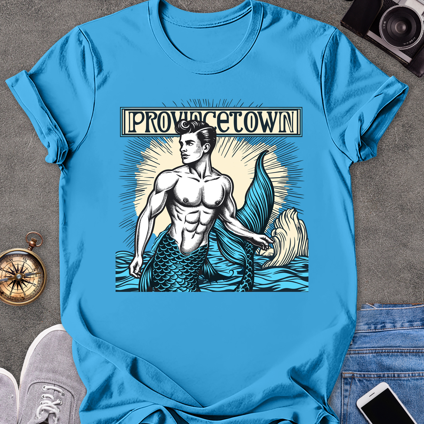 Provincetown| Unisex Softstyle T-Shirt | Cape Cod Travel Tee