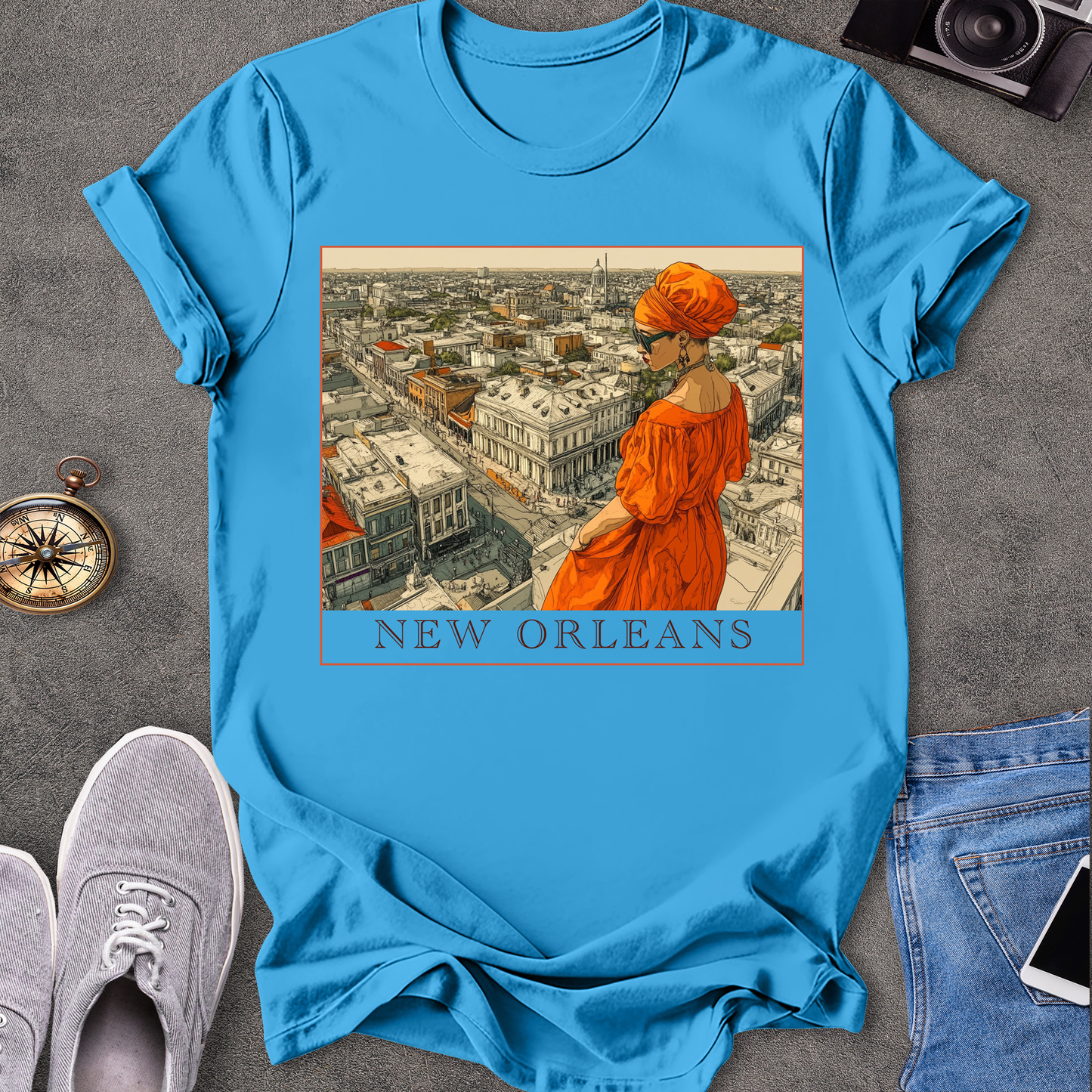 New Orleans - Mystery Lady T-Shirt