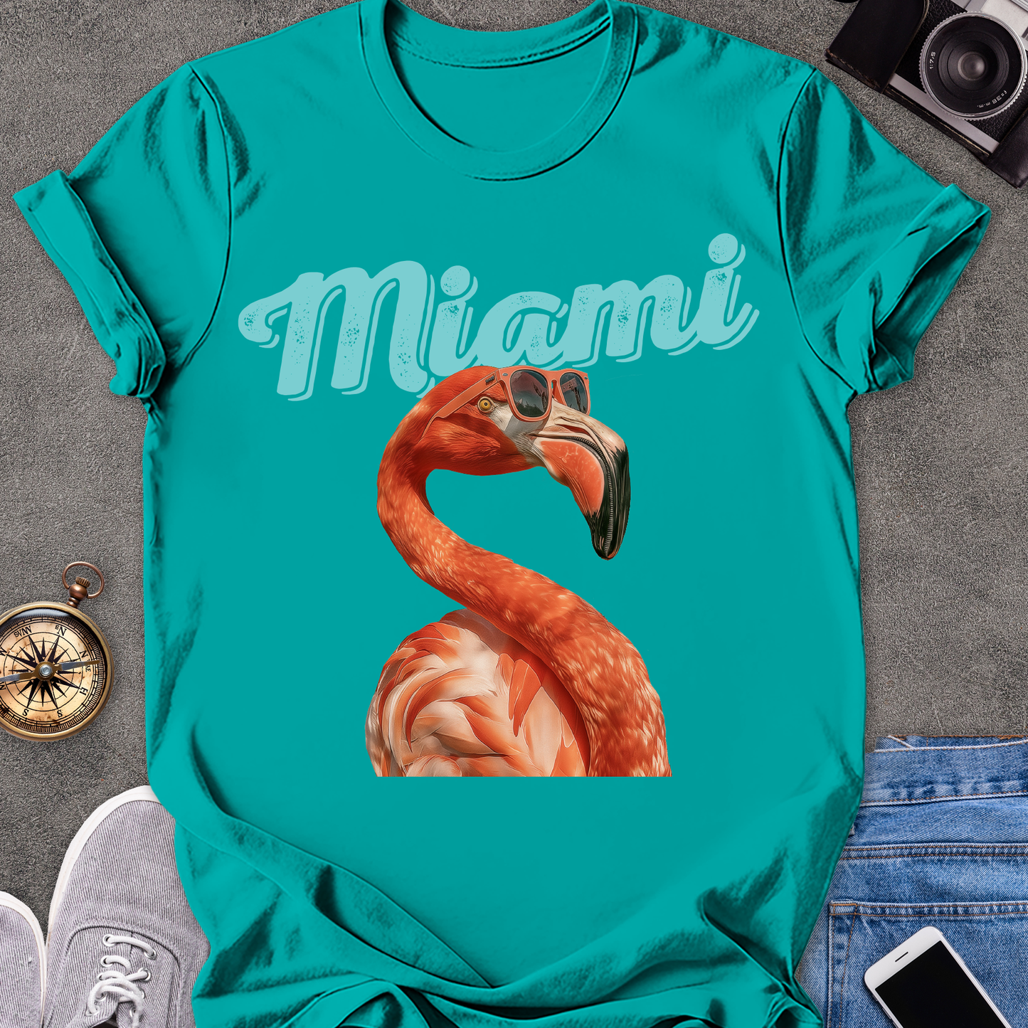 Miami| Unisex Softstyle T-Shirt | Florida Travel Tee