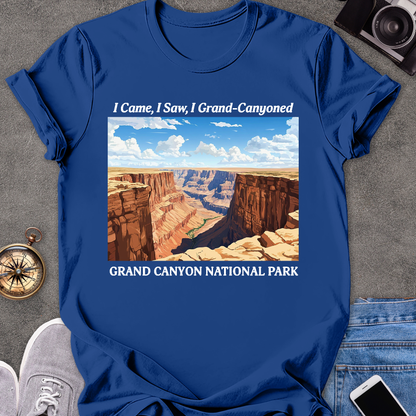 I Came, I Saw, I Grand-Cayoned | Unisex Softstyle T-Shirt | Grand Cayon National Park Tee