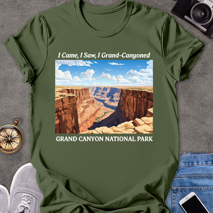 I Came, I Saw, I Grand-Cayoned | Unisex Softstyle T-Shirt | Grand Cayon National Park Tee