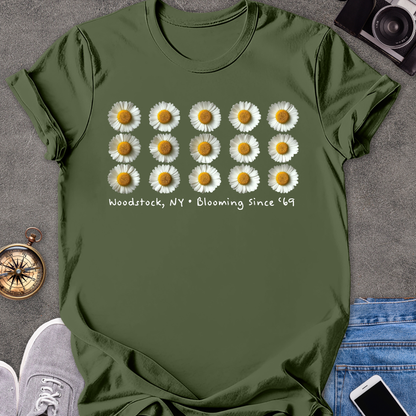 Woodstock, NY - Blooming Since '69 | Unisex Softstyle T-Shirt | New York Travel Tee