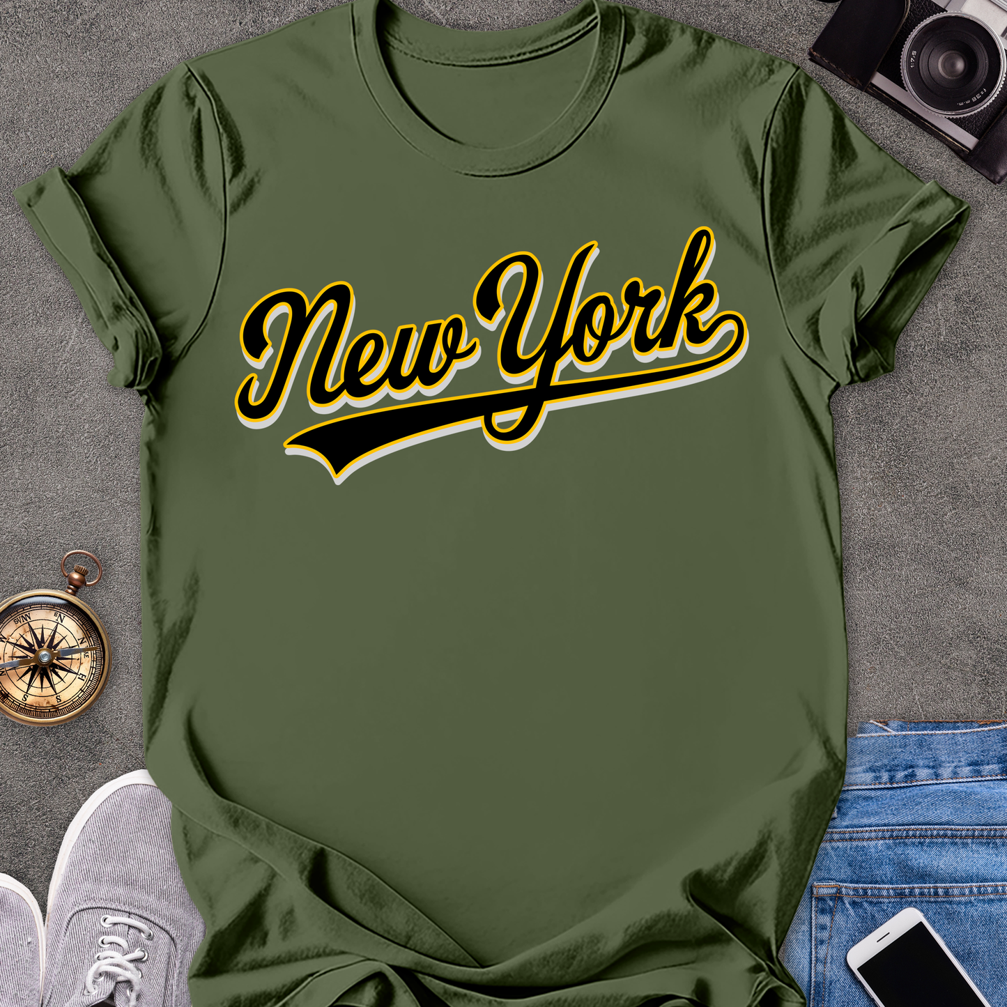 New York | Unisex Softstyle T-Shirt | Travel Tee