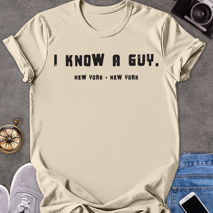 I Know a Guy - New York, New York | Unisex Softstyle T-Shirt | New York Travel Tee
