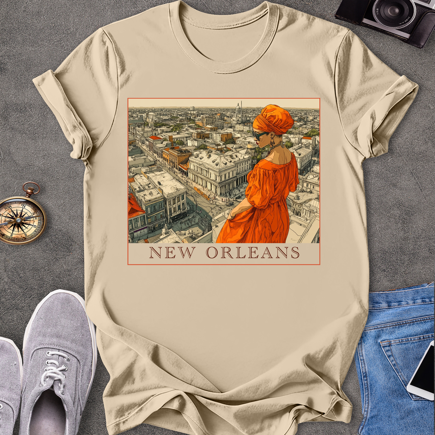 New Orleans - Mystery Lady T-Shirt