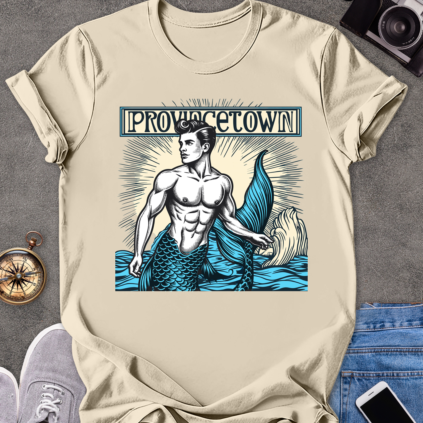 Provincetown| Unisex Softstyle T-Shirt | Cape Cod Travel Tee