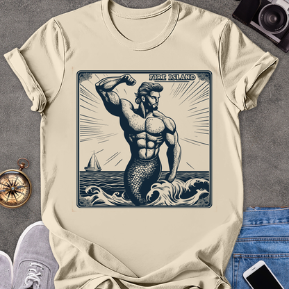 Fire Island| Unisex Softstyle T-Shirt | New York Travel Tee