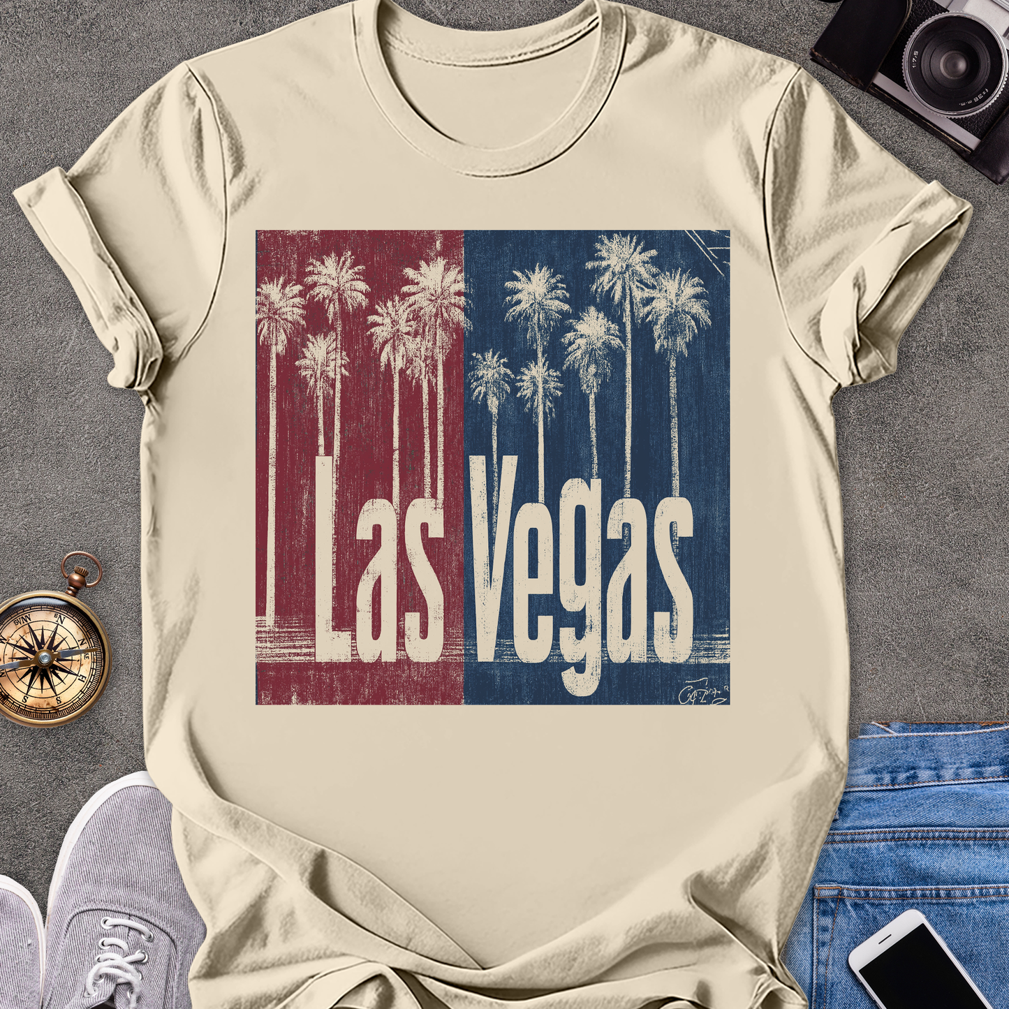 Las Vegas| Unisex Softstyle T-Shirt | Nevada Travel Tee