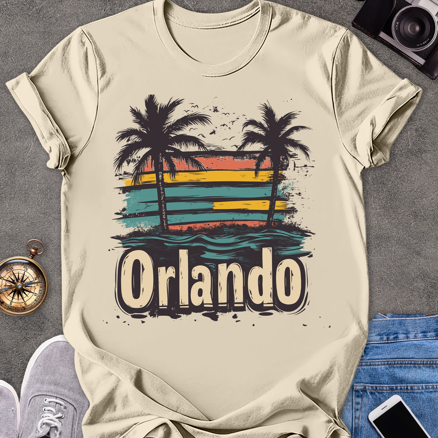 Orlando| Unisex Softstyle T-Shirt | Florida Travel Tee