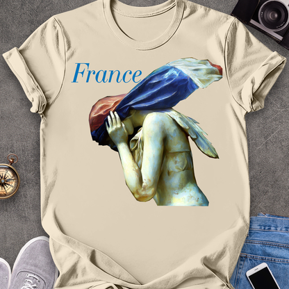French | French Flag Travel Tee