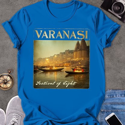 Varanasi, Festial of Light | Softstyle T-Shirt | India Travel Tee