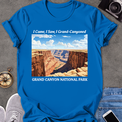 I Came, I Saw, I Grand-Cayoned | Unisex Softstyle T-Shirt | Grand Cayon National Park Tee