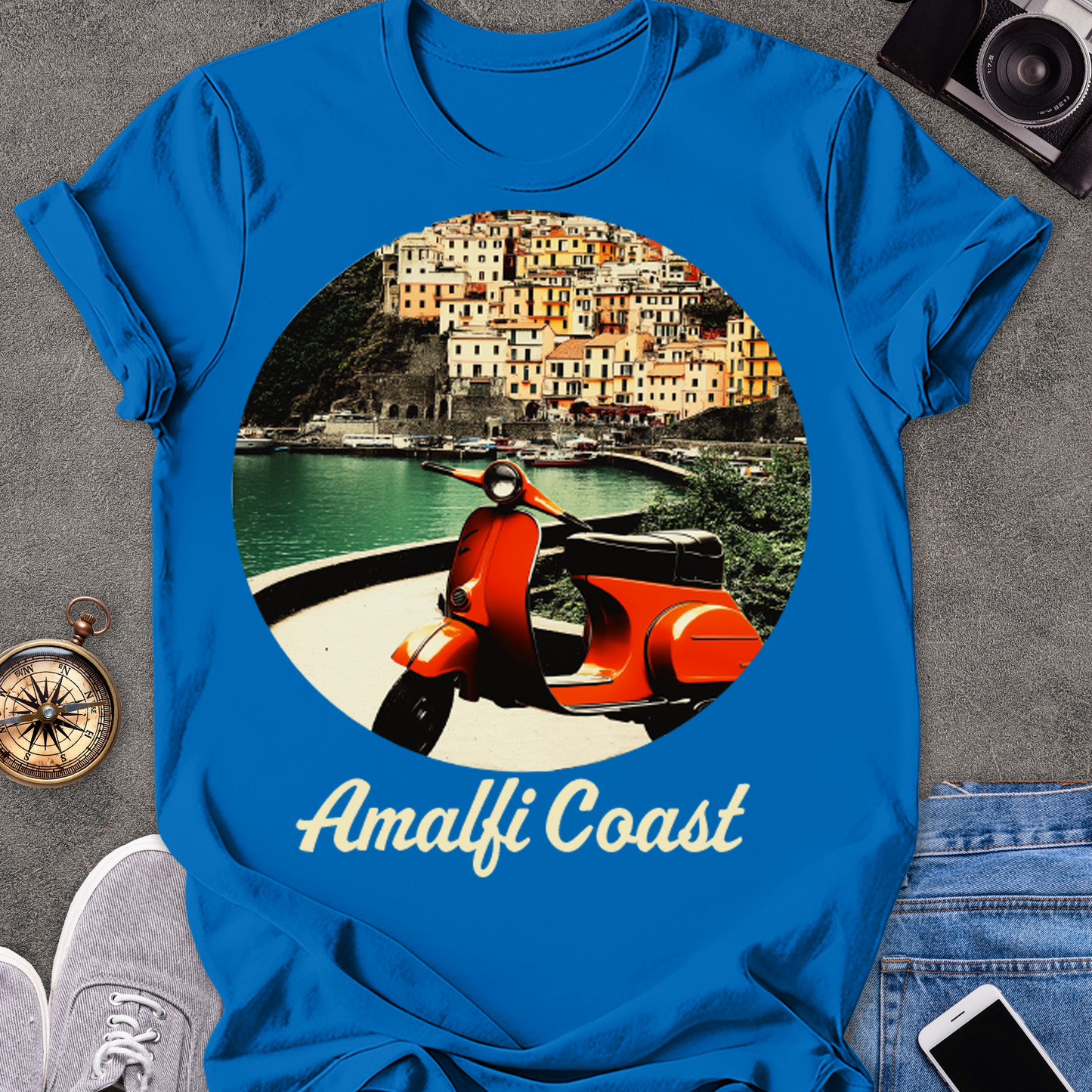 Amalfi Coast | Unisex Softstyle T-Shirt | Italy Travel Tee