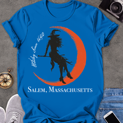 Witchy Since 1692, Salem Massachusetts | Unisex Softstyle T-Shirt | Massachusetts Travel Tee