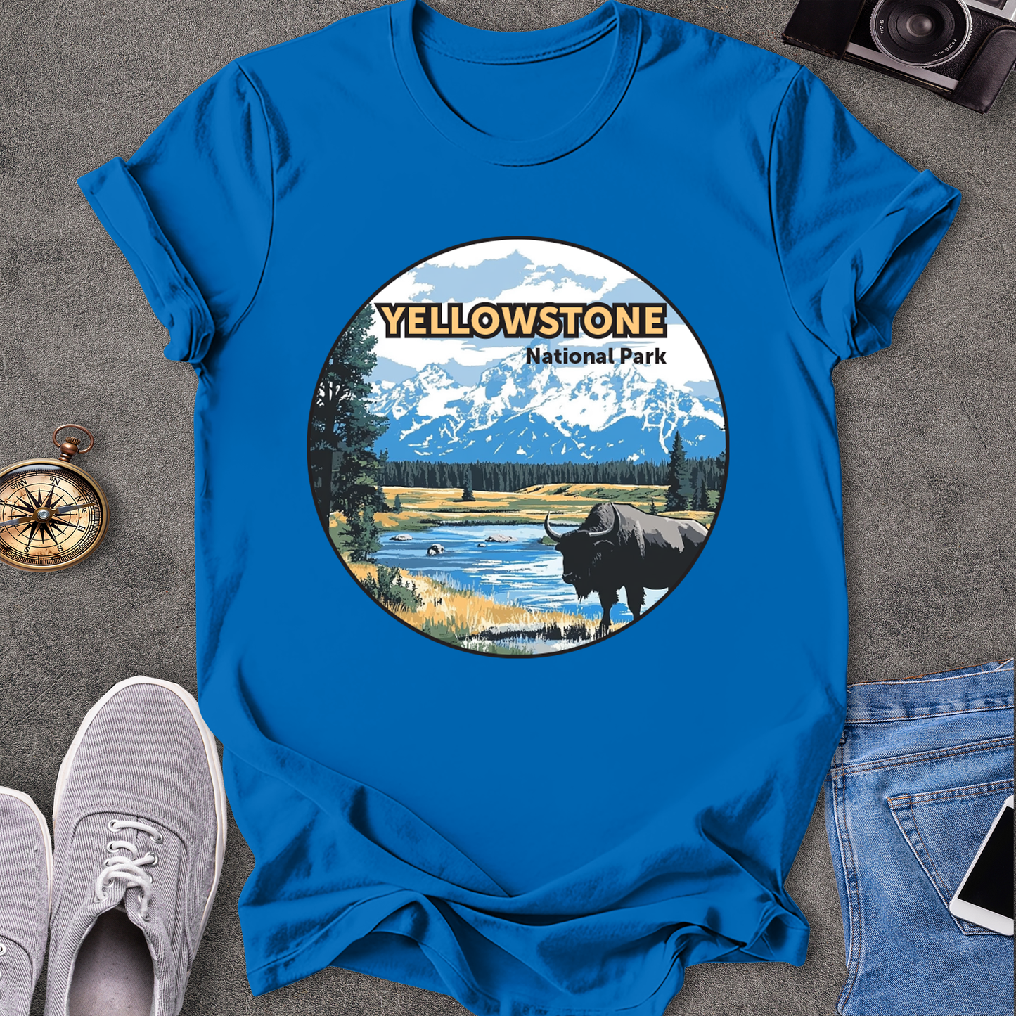 Yellowstone National Park, Wyoming T-Shirt