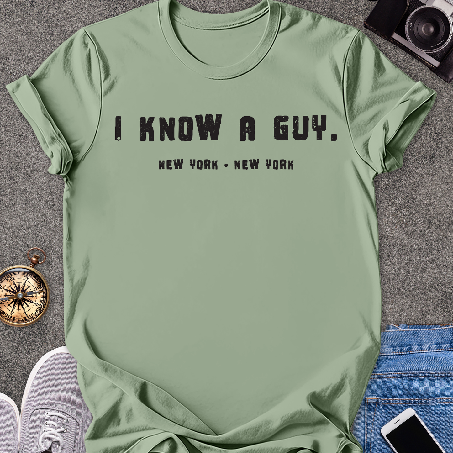 I Know a Guy - New York, New York | Unisex Softstyle T-Shirt | New York Travel Tee