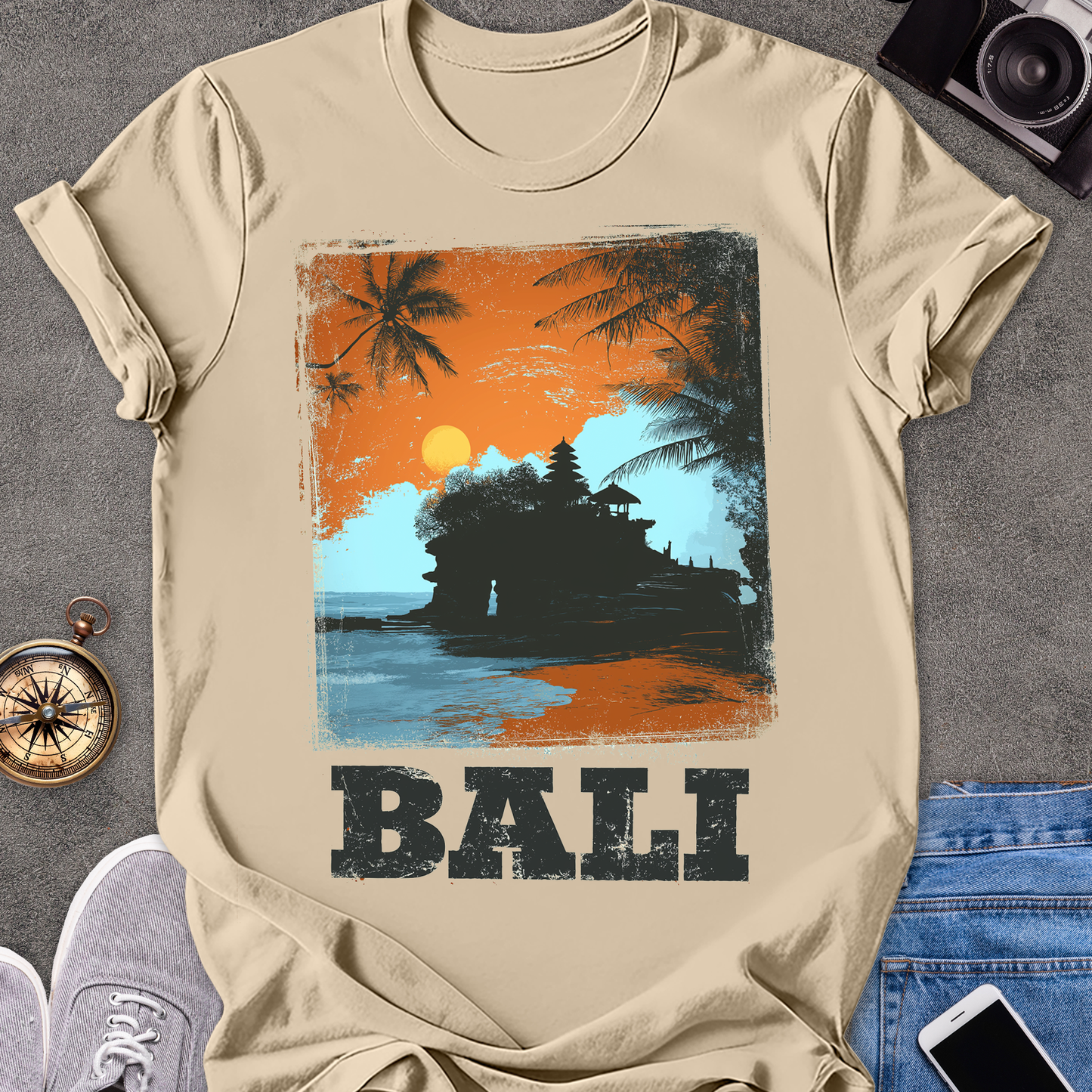 Bali | Unisex Softstyle T-Shirt | Bali Travel Tee