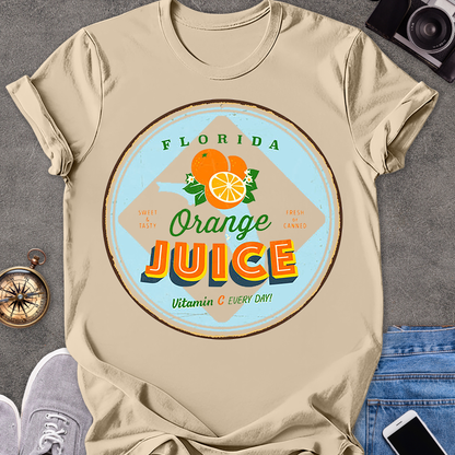 Florida Orange Juice, Vitamin C Everyday, Sweet & Tasty, Fresh Or Canned | Unisex Softstyle T-Shirt | Florida Travel Tee
