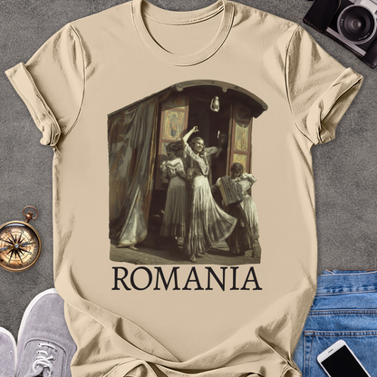 Romania | Softstyle T-Shirt | Vintage Romanian Gypsys Travel Tee
