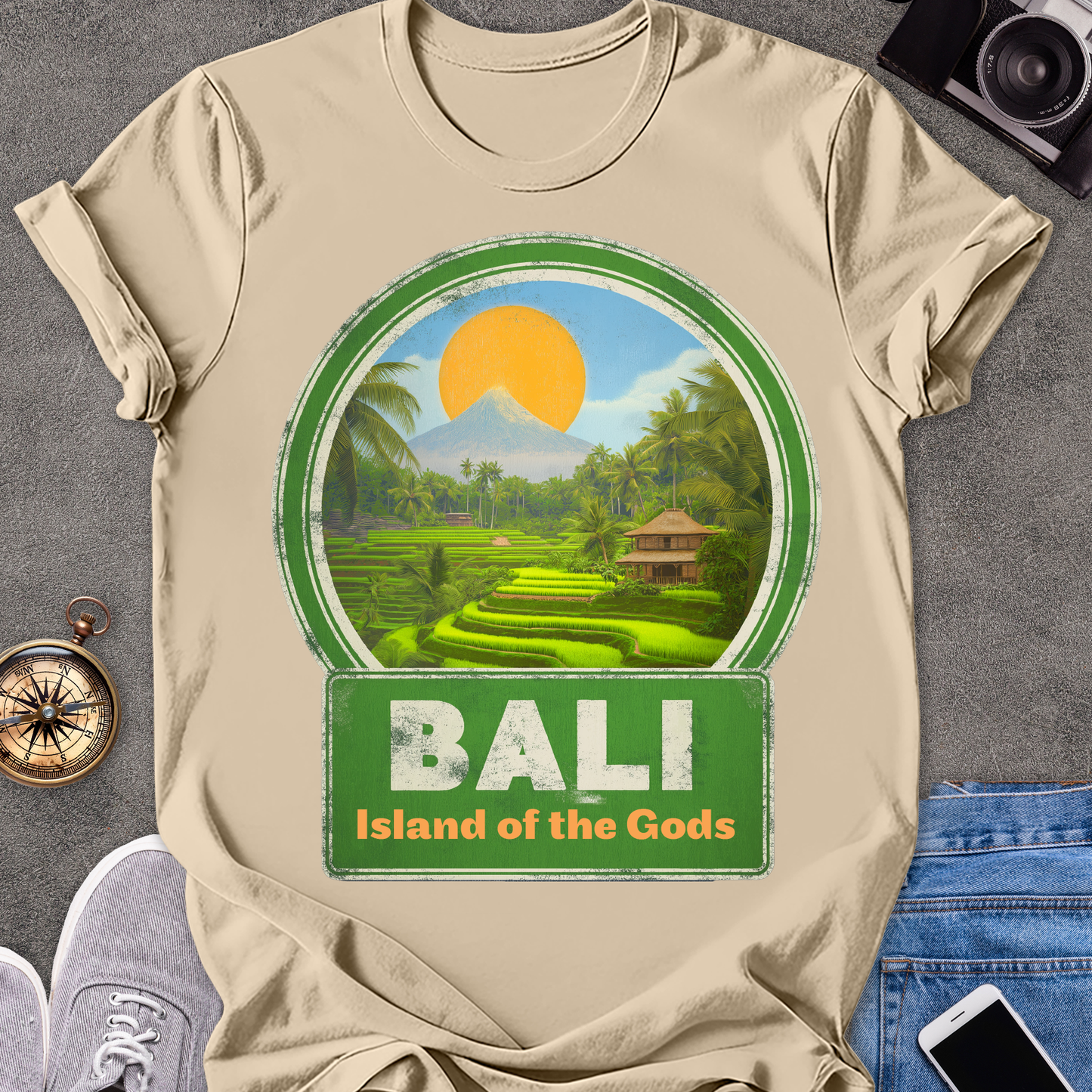 Bali, Island of the Gods | Unisex Softstyle T-Shirt | Bali Travel Tee