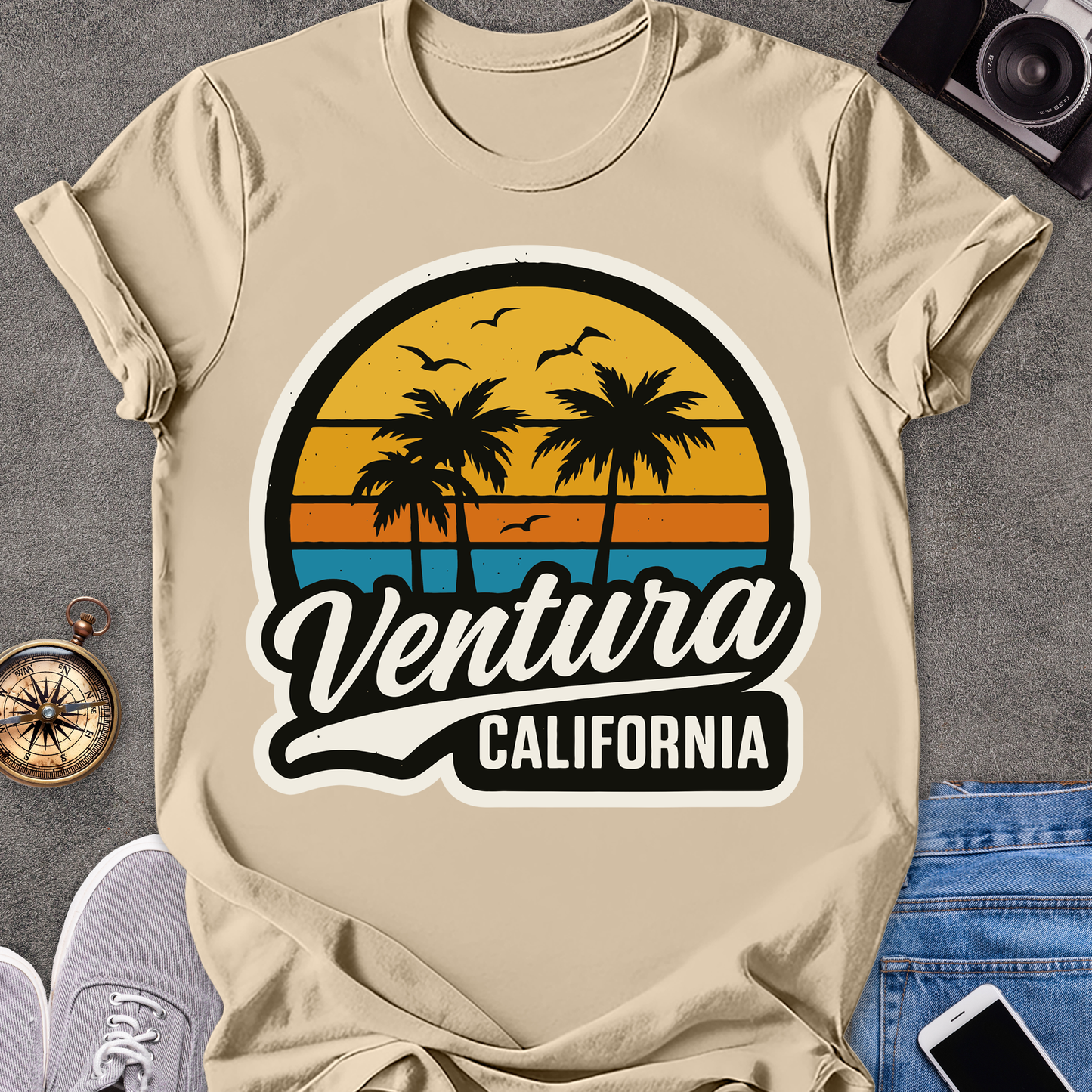 Ventura California | Softstyle T-Shirt |  Travel Tee