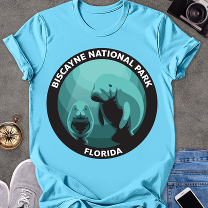 Biscayne National Park, Florida | Unisex Softstyle T-Shirt | Manatee Tee