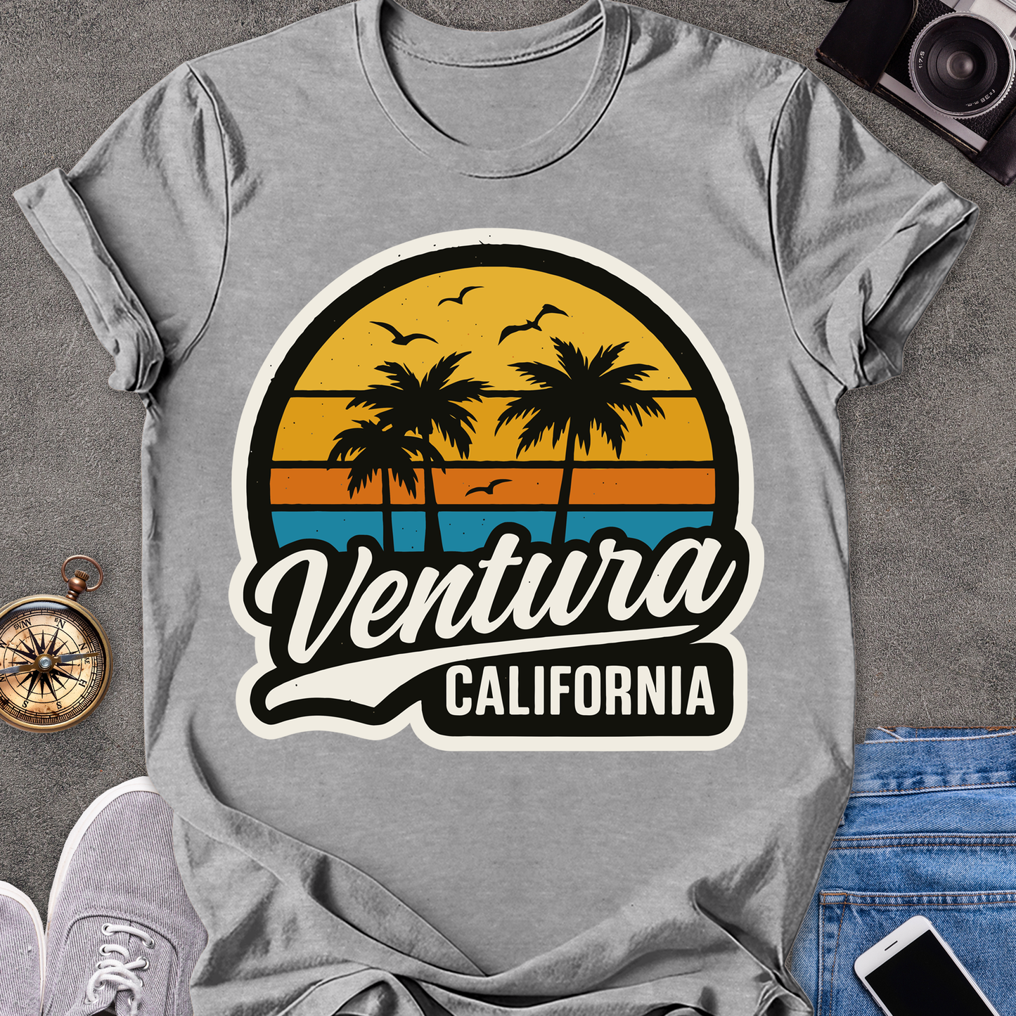 Ventura California | Softstyle T-Shirt |  Travel Tee