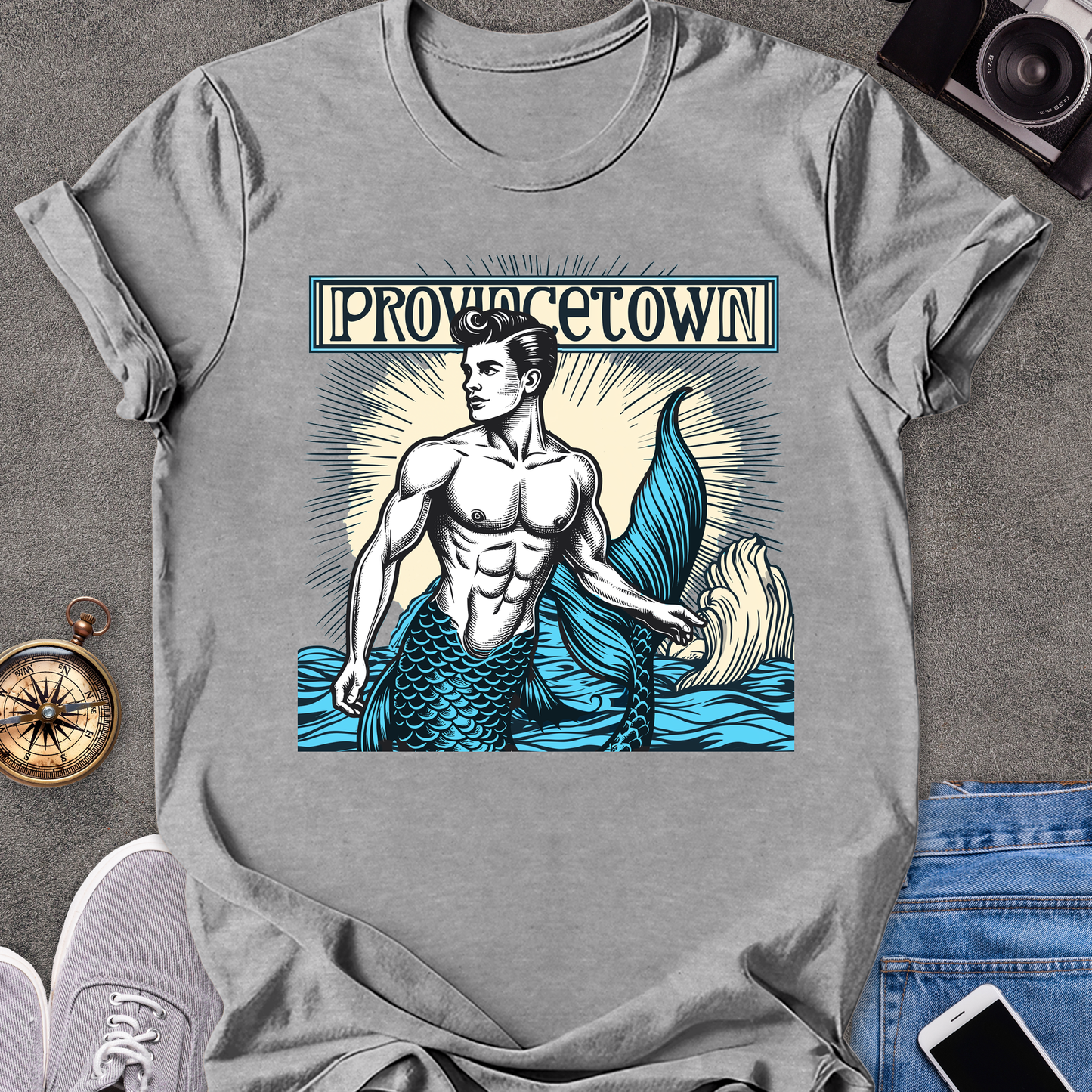 Provincetown| Unisex Softstyle T-Shirt | Cape Cod Travel Tee