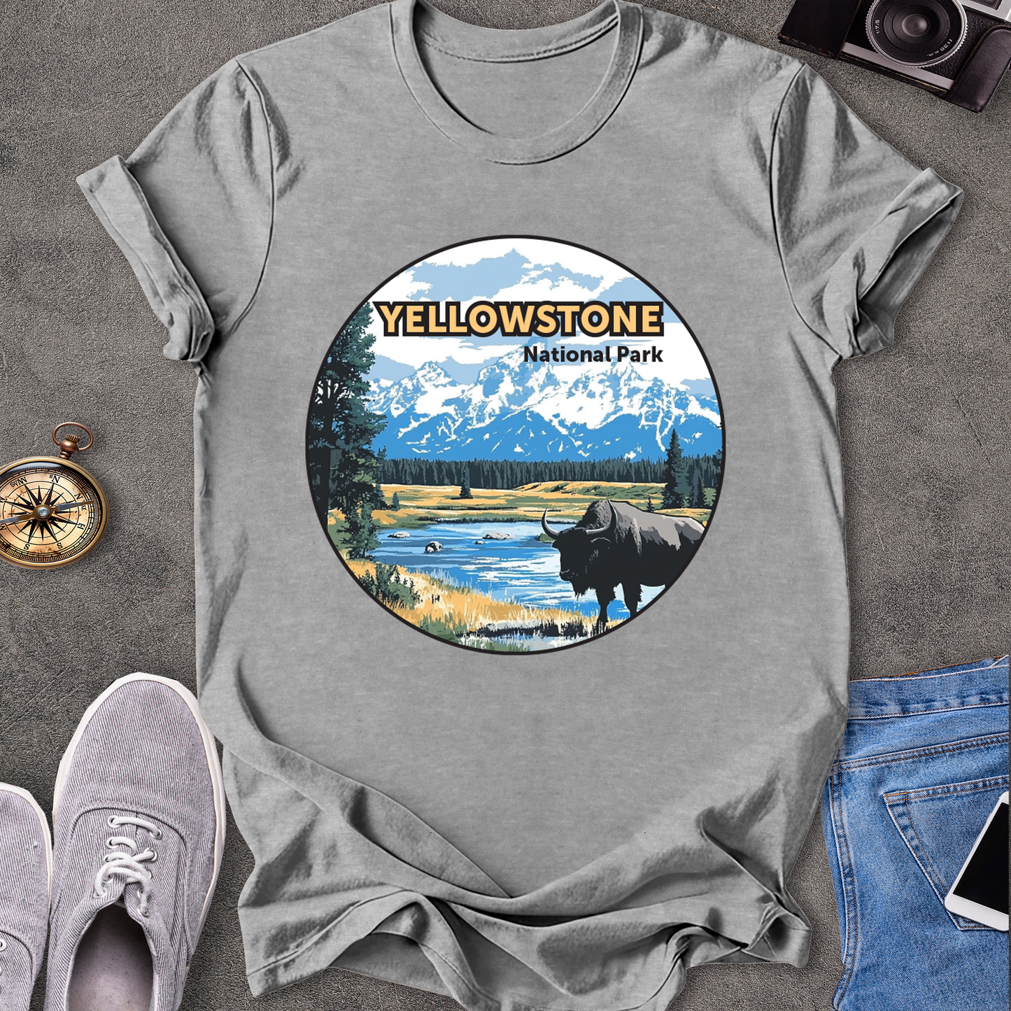 Yellowstone National Park, Wyoming T-Shirt