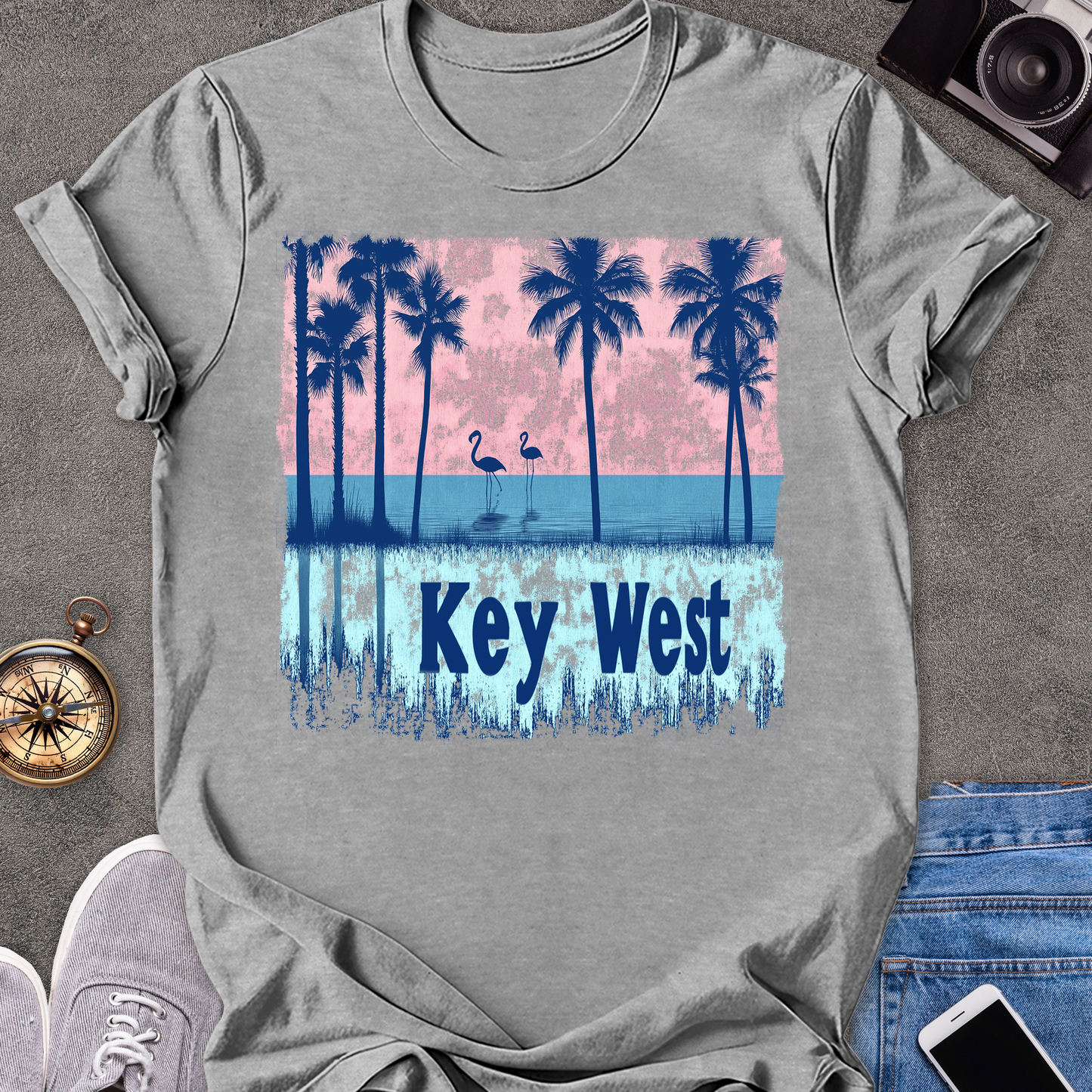 Key West| Unisex Softstyle T-Shirt | Florida Travel Tee