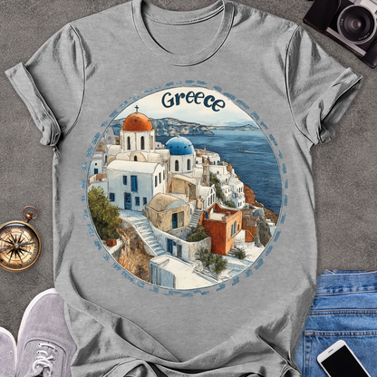 Greece | Softstyle T-Shirt | Greek Travel Tee