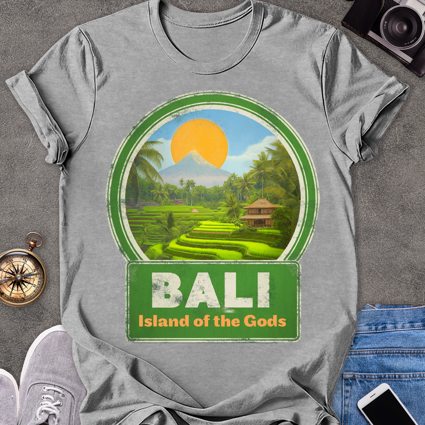 Bali, Island of the Gods | Unisex Softstyle T-Shirt | Bali Travel Tee