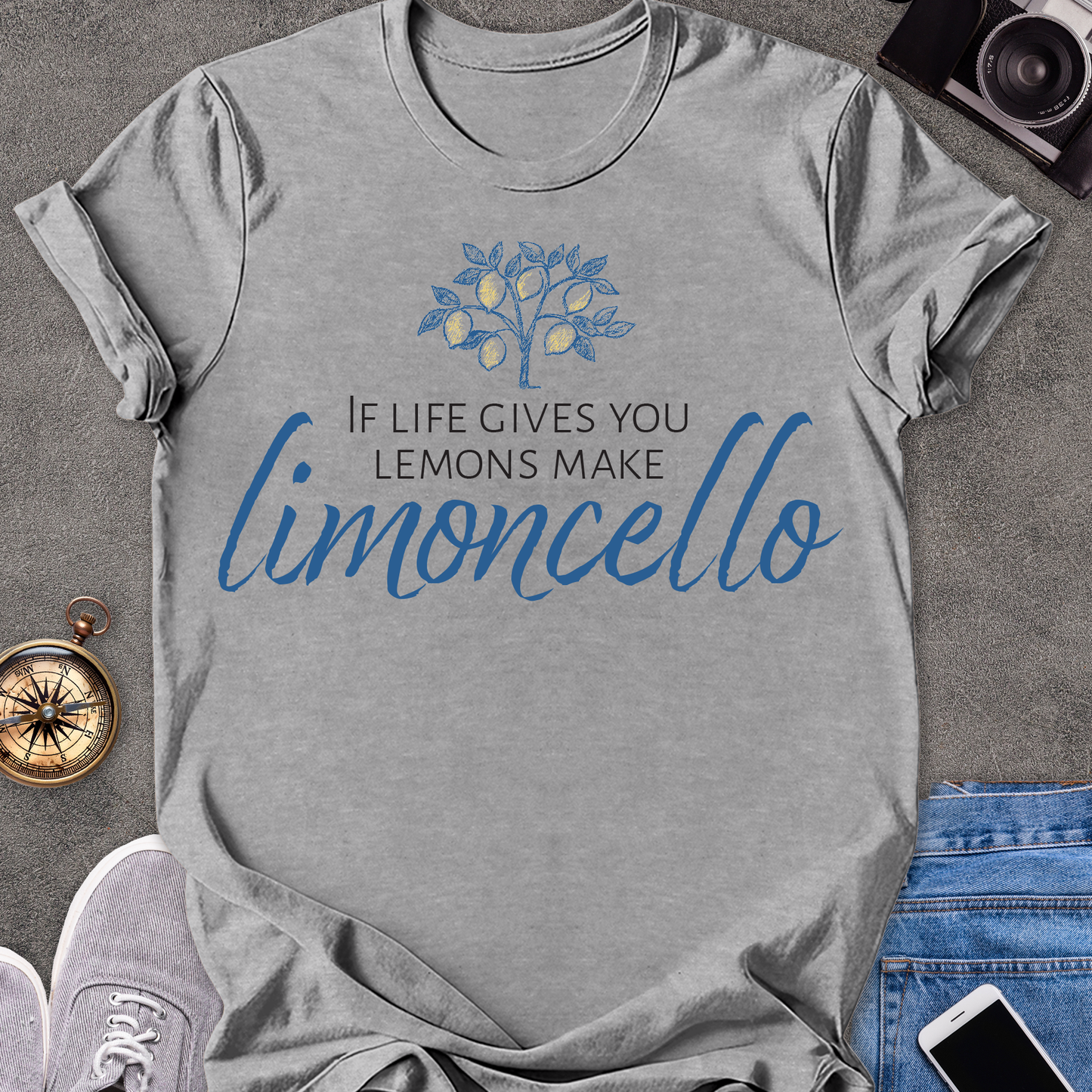If Life Gives You Lemons Make Limoncello | Softstyle T-Shirt | Italy Travel Tee