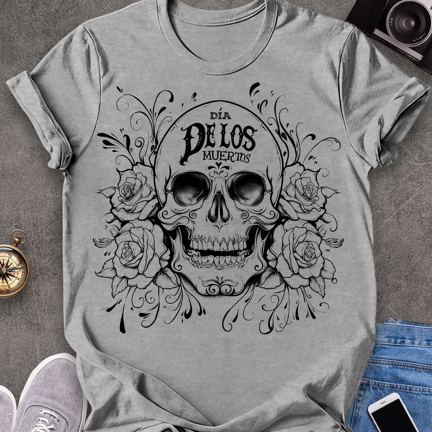 Día de los Muertos (Day of the Dead) T-Shirt | Mexico Travel Tee