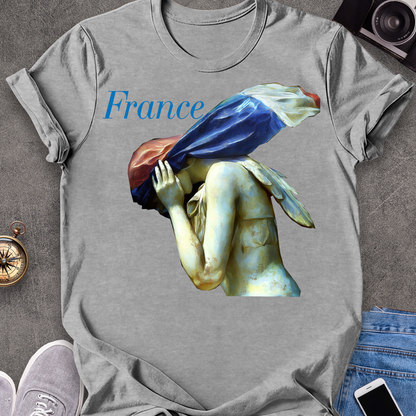 French | French Flag Travel Tee