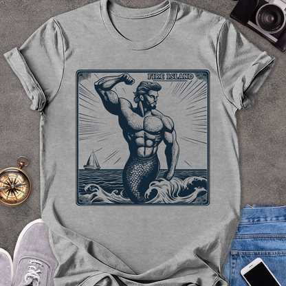 Fire Island| Unisex Softstyle T-Shirt | New York Travel Tee