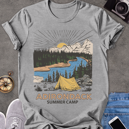 Adirondack Summer Camp | Softstyle T-Shirt | Travel Tee